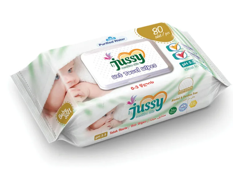 L-JUSSY 80 ıslak mendil